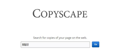 Введите свой URL для всего веб-сайта или только для одной страницы, а затем Copyscape сообщит вам, есть ли у вас контент на сайте, который можно найти в другом месте в Интернете