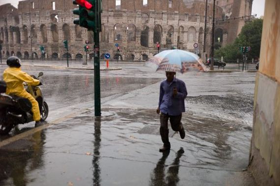 Если вы окажетесь в Риме во время дождя, вам еще предстоит много занятий