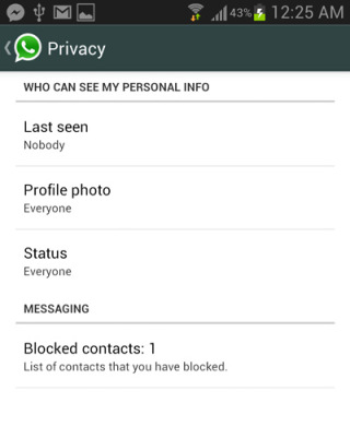Эта новая функция конфиденциальности пока недоступна в версии WhatsApp для Play Store, но вам нужно будет заново загрузить и установить приложение с веб-сайта, используя файл apk